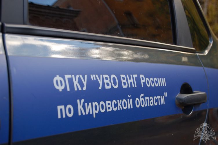 В городе Малмыже росгвардейцы задержали подозреваемого в причинении ножевого ранения