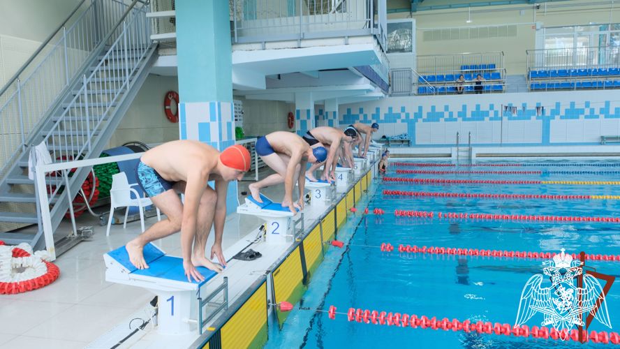 Кировские военнослужащие стали призерами чемпионата Приволжского округа Росгвардии по плаванию 