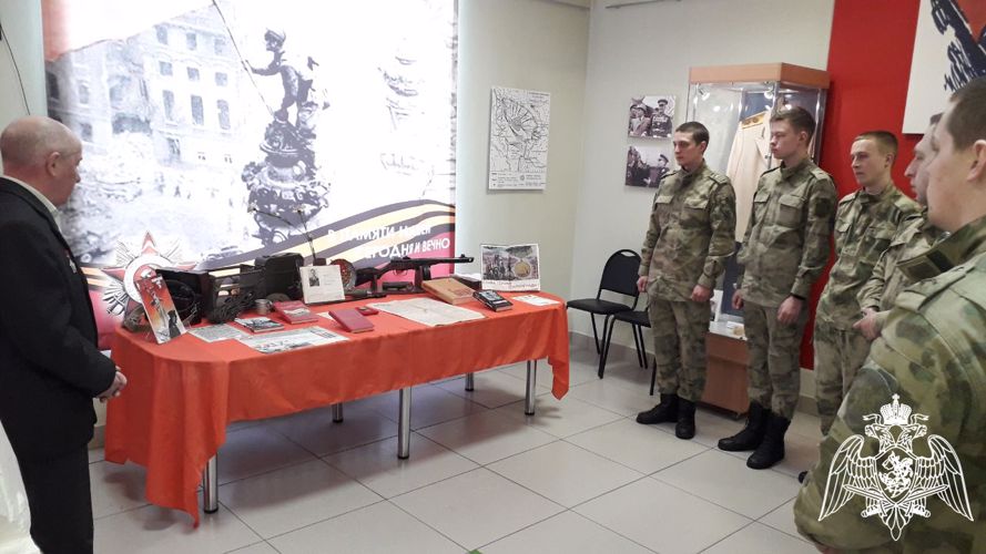 Кировские росгвардейцы посетили музей воинской славы