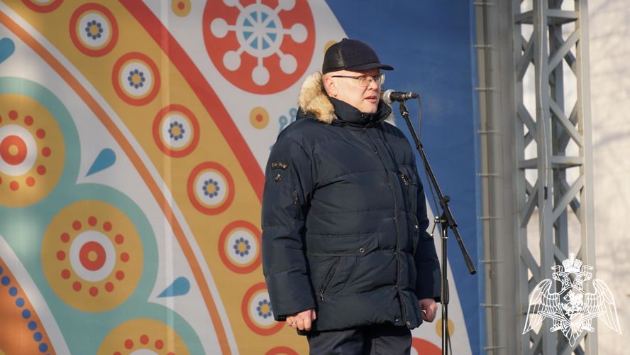 В Кирове росгвардейцы обеспечили безопасность митинга-концерта «Слава защитникам Отечества»