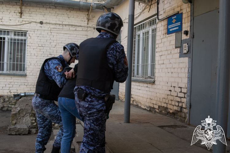 В Кирове росгвардейцы задержали гражданина, подозреваемого в краже дорожного знака