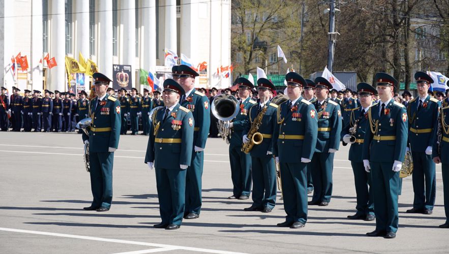 В Кирове росгвардейцы приняли участие в торжествах, посвященных 78-ой годовщине Победы в Великой Отечественной войне 