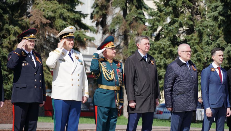 В Кирове росгвардейцы приняли участие в торжествах, посвященных 78-ой годовщине Победы в Великой Отечественной войне 