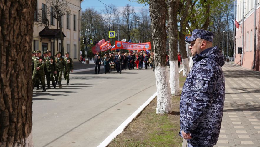 В Кирове росгвардейцы приняли участие в торжествах, посвященных 78-ой годовщине Победы в Великой Отечественной войне 