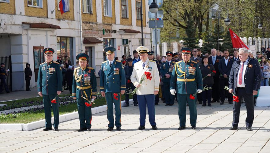 В Кирове росгвардейцы приняли участие в торжествах, посвященных 78-ой годовщине Победы в Великой Отечественной войне 