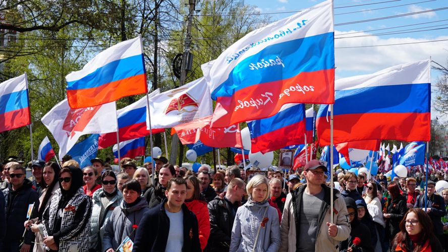 В Кирове росгвардейцы приняли участие в торжествах, посвященных 78-ой годовщине Победы в Великой Отечественной войне 