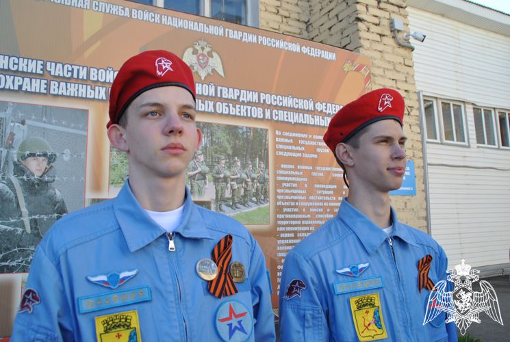 В кировской воинской части Росгвардии состоялся митинг, посвященный Дню Победы