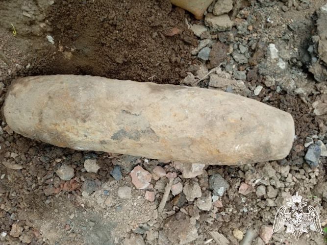 В Кирове взрывотехники Росгвардии обследовали боеприпас, обнаруженный в овраге Засора 