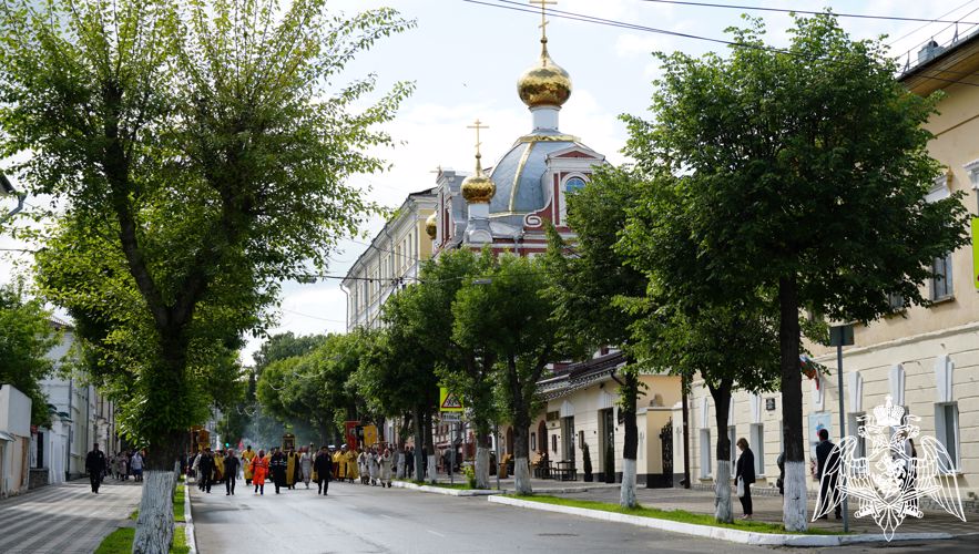 В Кировской области росгвардейцы обеспечили безопасность участников Великорецкого крестного хода 