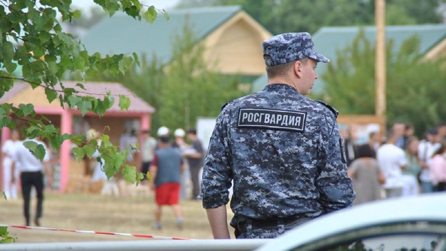 Росгвардейцы обеспечили безопасность народного праздника Сабантуй