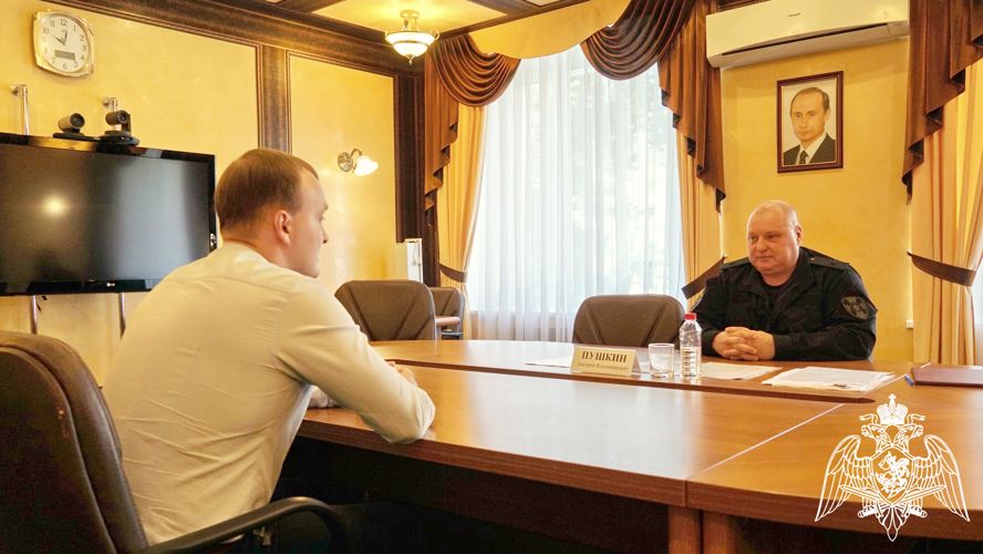 Начальник Управления Росгвардии по Кировской области провел прием граждан