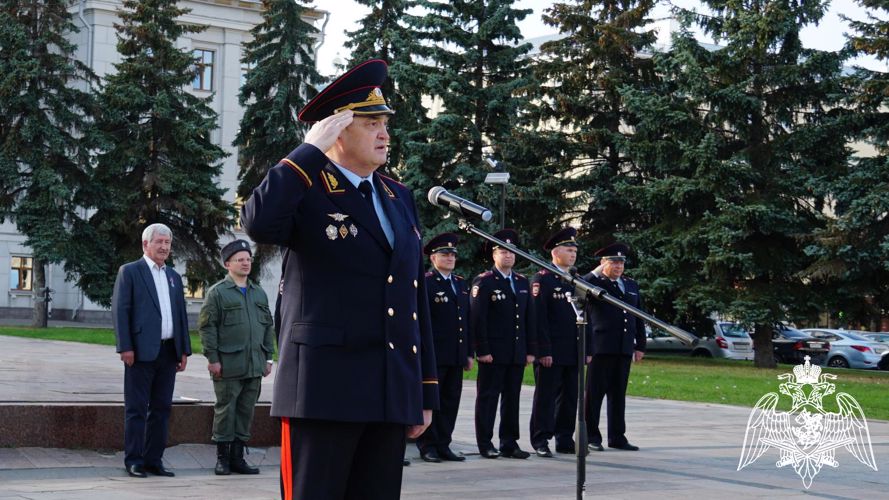 В Кирове росгвардейцы приняли участие в гарнизонном инструктаже