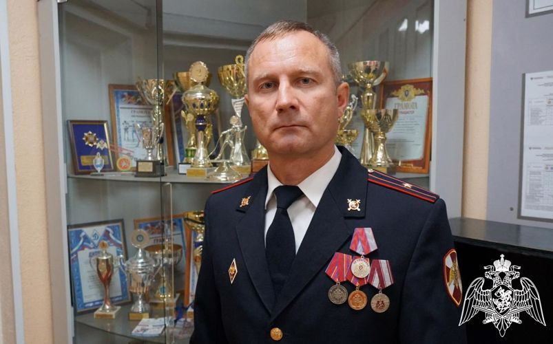 В Кировской области росгвардеец награжден медалью "За спасение"