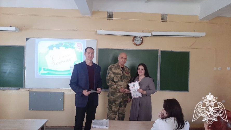 Поздравления с Днем учителя от ветеранов "Боевого братства "
