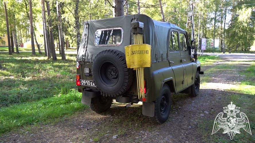 В Кирове специалисты радиационной, химической и биологической защиты Росгвардии и МЧС провели совместную тренировку 