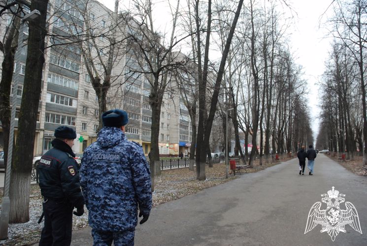 В Кирове росгвардейцы приняли участие в обеспечении охраны общественного порядка в День народного единства