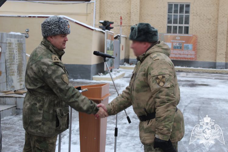 Кировская воинская часть Росгвардии отметила 57-ю годовщину со дня образования