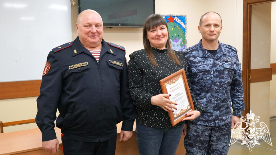 Начальник Управления Росгвардии по Кировской области поздравил личный состав с наступающим Новым годом и Рождеством