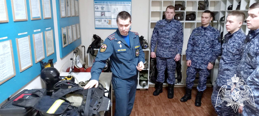 В Кирове прошел учебный сбор с личным составом ведомственной пожарной охраны Росгвардии