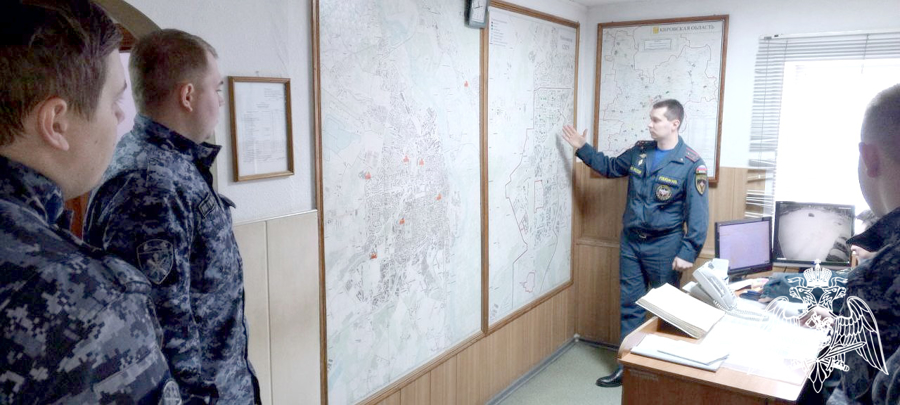 В Кирове прошел учебный сбор с личным составом ведомственной пожарной охраны Росгвардии