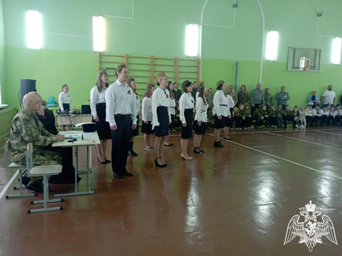 В Кирове ветеран Росгвардии вошел в состав жюри конкурса строя и песни подшефного учебного учреждения