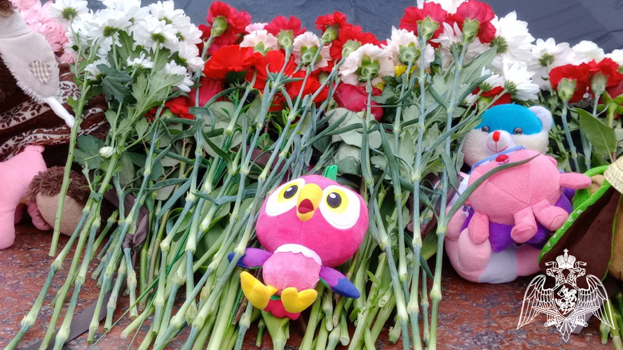В Кирове росгвардейцы присоединились к траурной акции в память о погибших в «Крокус Сити Холле»  