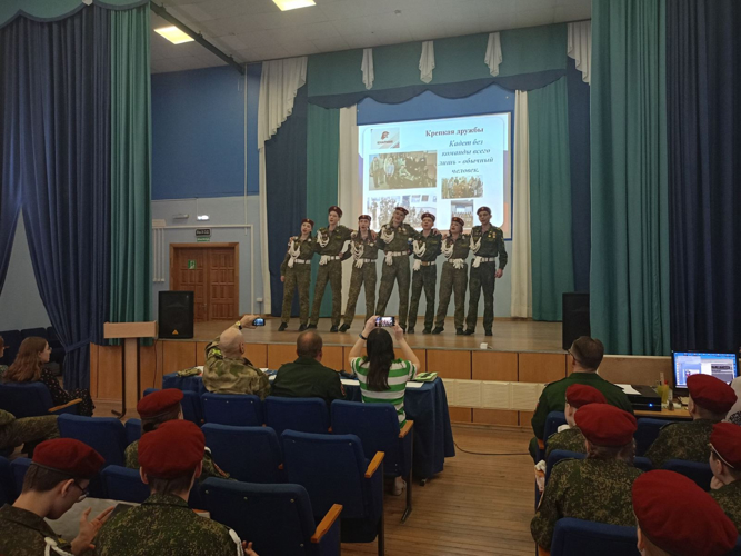 В Кирове представители Росгвардии определили победителя конкурса "Я кадет!"