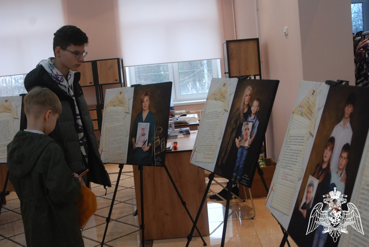 "Славное прошлое - великое будущее". В Кирове подшефные росгвардейцев приняли участие в работе интерактивного проекта