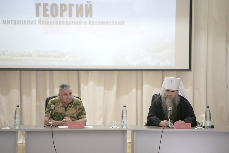 Оперативный сбор руководящего состава Приволжского округа Росгвардии прошел в Нижнем Новгороде