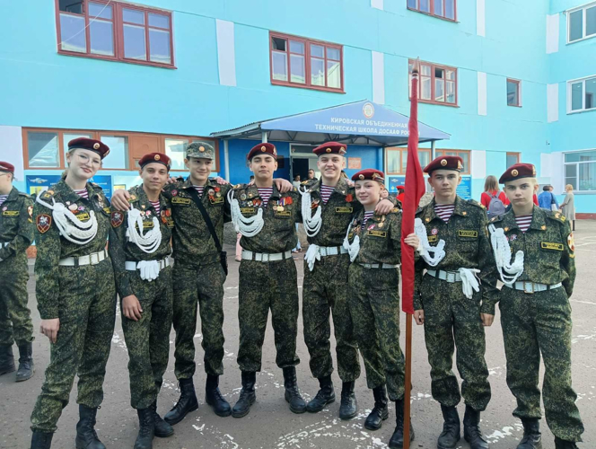 Подшефные росгвардейцев стали лучшим юнармейским отрядом Кирова