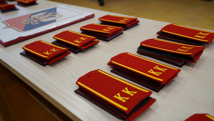 В Кирове росгвардейцы поздравили подшефных кадет с принятием Присяги 