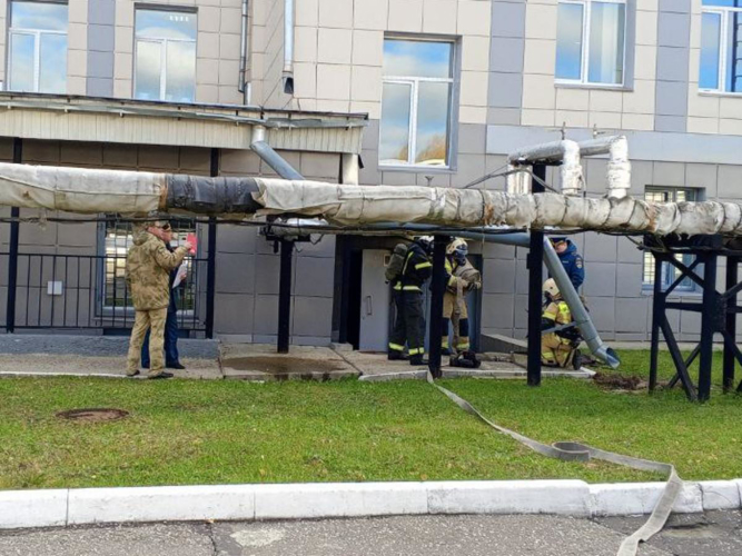 В Кирове прошла совместная тренировка Росгвардии и МЧС