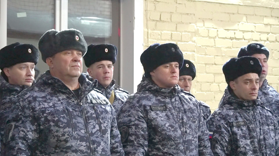 В Кирове наградили лучшего сотрудника вневедомственной охраны Росгвардии 