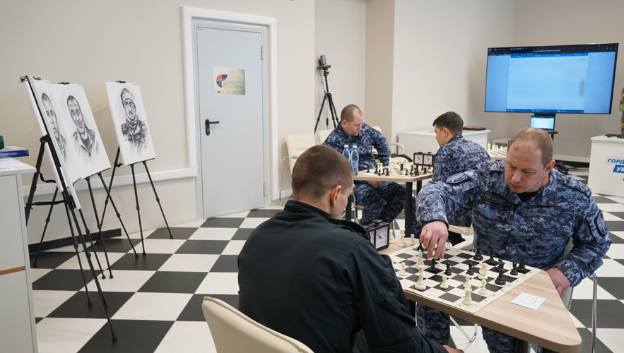 В Кирове определены лучшие шахматисты регионального Управления Росгвардии