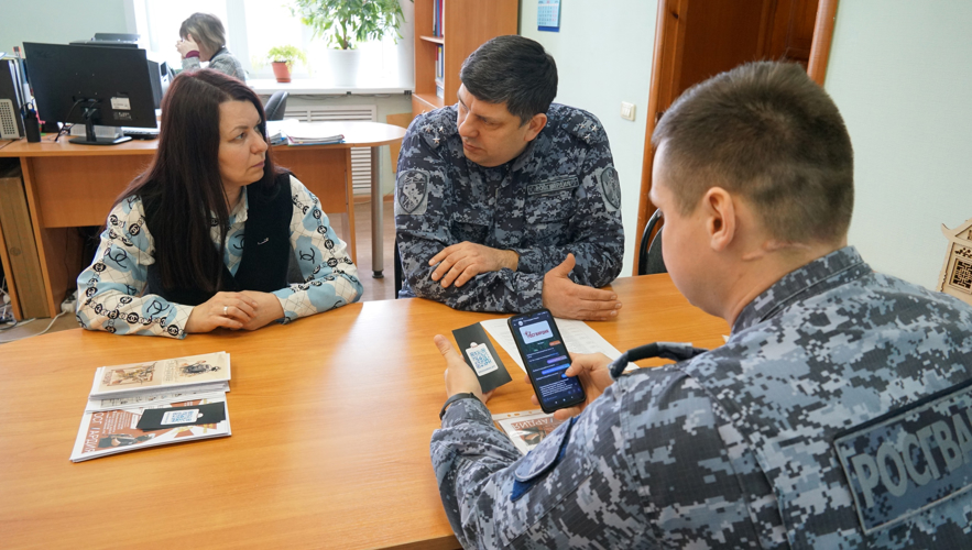 В Оричевском районе Кировской области прошла акция "На службу в Росгвардию"