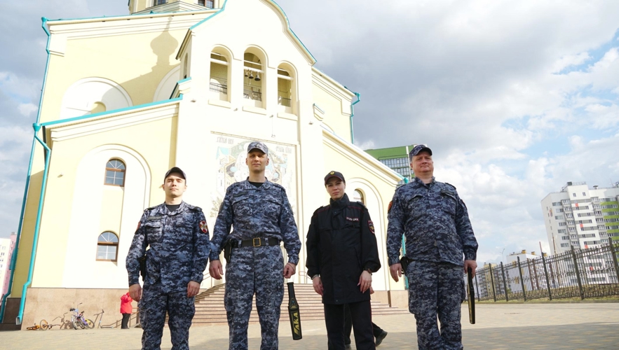 В Кирове росгвардейцы обеспечили безопасность участников Пасхальных богослужений