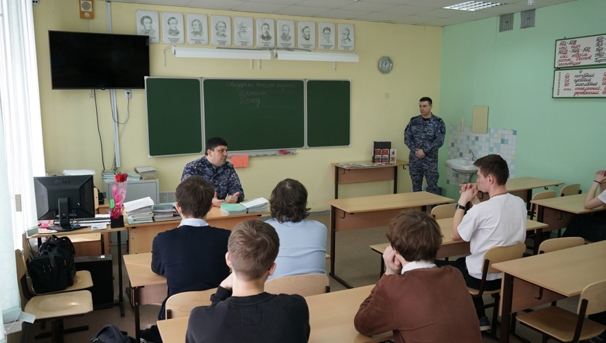 В Оричевском районе Кировской области прошла акция "На службу в Росгвардию"
