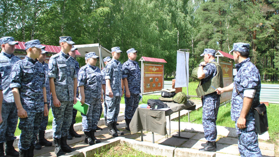 Начался летний период подготовки кировских росгвардейцев