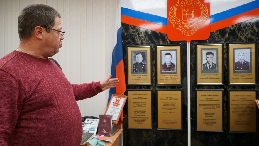В День призывника в отделе вневедомственной охраны по городу Кирову прошел День открытых дверей