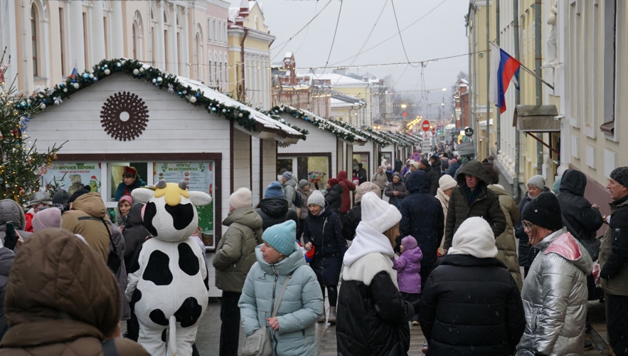 Росгвардейцы обеспечили безопасность участников церемонии открытия зимней прогулочной Спасской