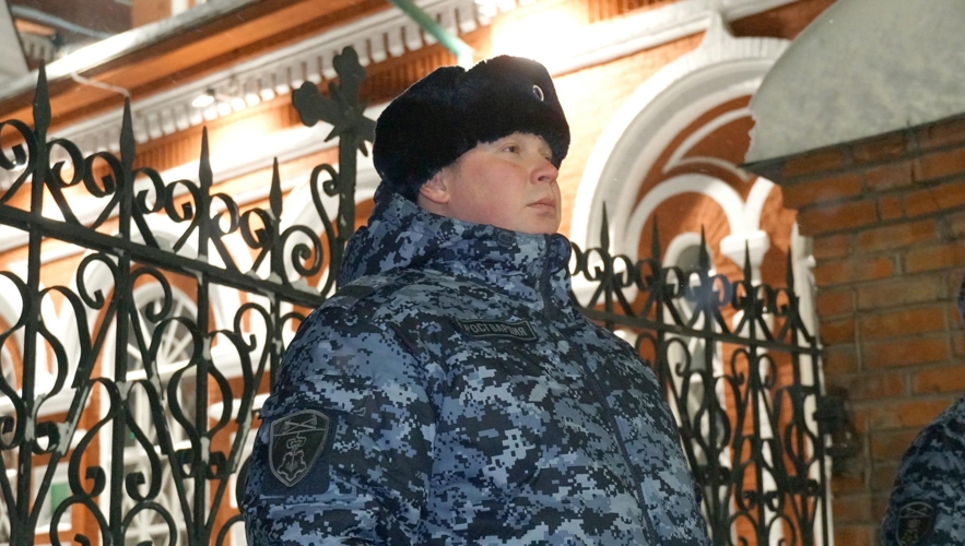 В Кировской области росгвардейцы приняли участие в охране общественного порядка в Рождество