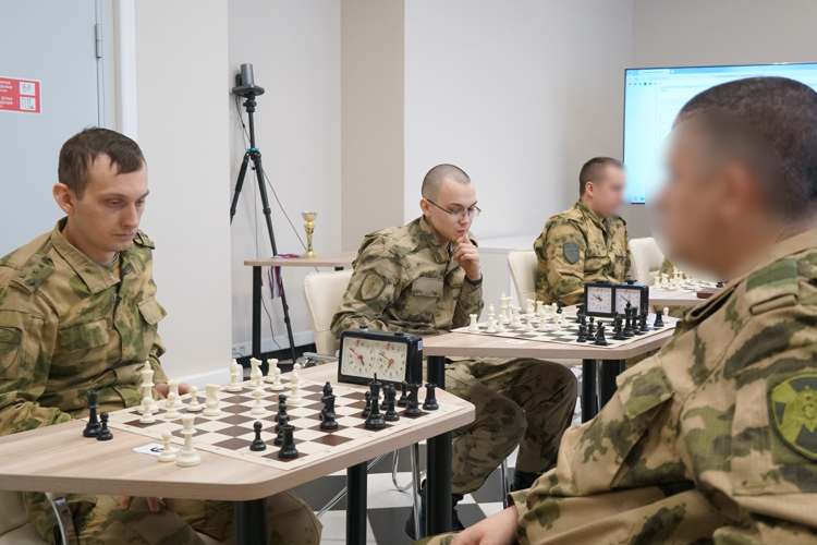 Кировчане завоевали бронзу на чемпионате Кировского соединения ВНГ РФ по шахматам, посвященном 10-летию ведомства