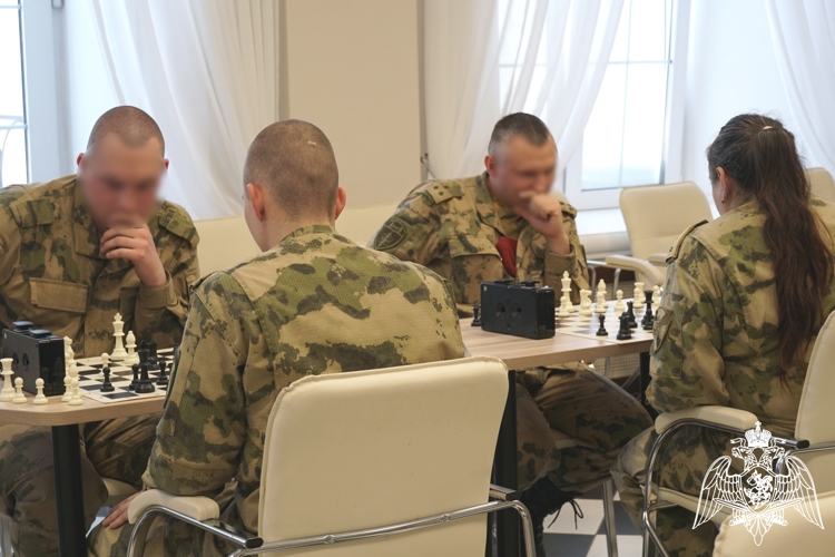Кировчане завоевали бронзу на чемпионате Кировского соединения ВНГ РФ по шахматам, посвященном 10-летию ведомства
