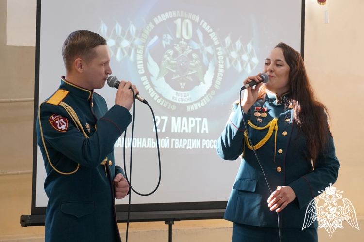 Кировский военный оркестр Росгвардии в преддверии юбилея ведомства подготовил концерт для защитников Отечества