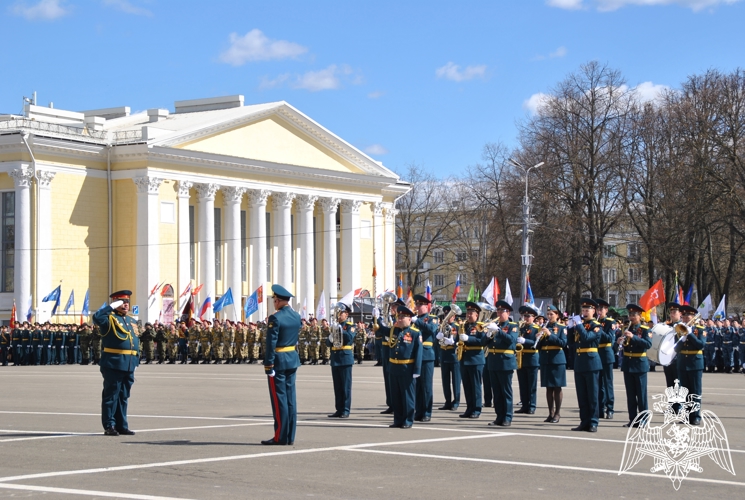 Военный оркестр Кировского соединения Росгвардии отмечает день образования 