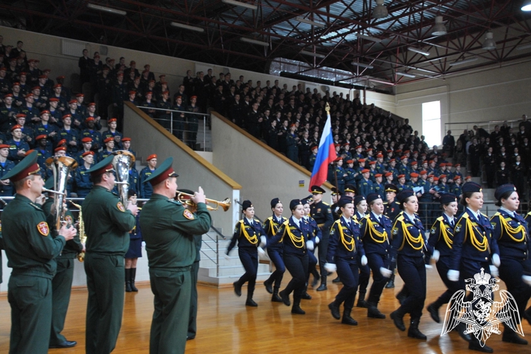 Военный оркестр Кировского соединения Росгвардии отмечает день образования 