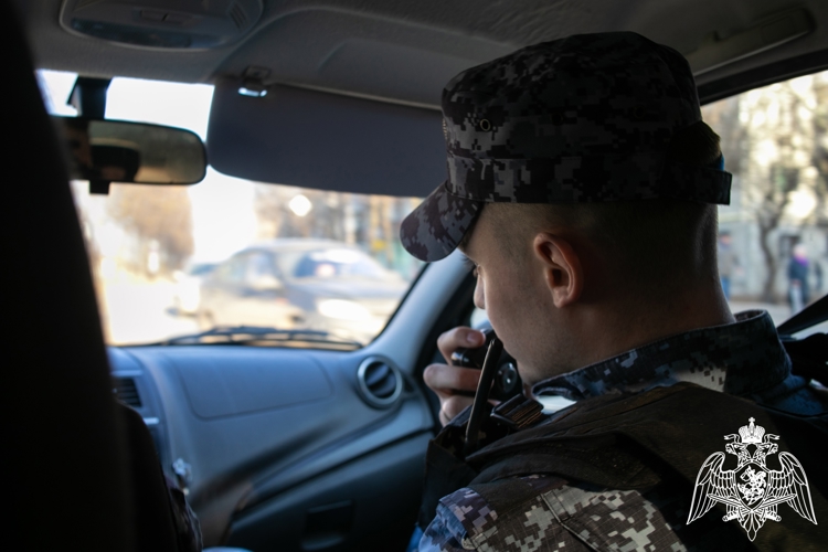 В Кирове росгвардейцы задержали подозреваемую в краже