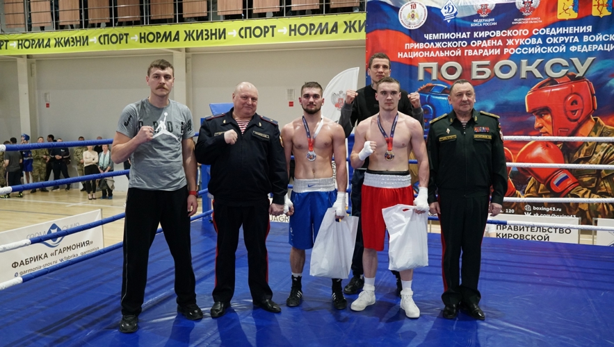 В Кирове стартовал чемпионат по боксу Кировского соединения Росгвардии