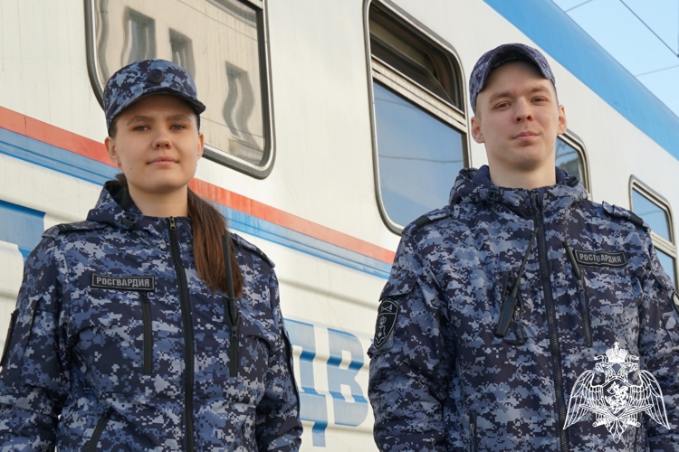 В Кирове росгвардейцы обеспечивают безопасность «Поезда Победы»