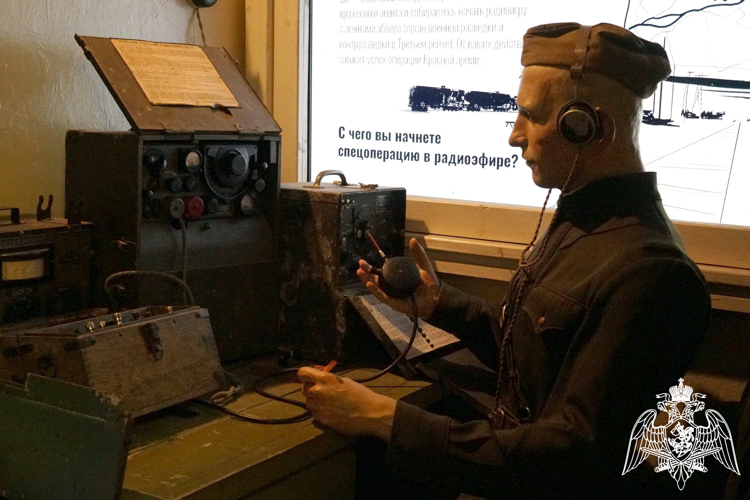 В Кирове росгвардейцы обеспечивают безопасность «Поезда Победы»